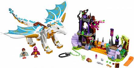 Lego Elves. Лего Эльфы. Спасение Королевы Драконов 